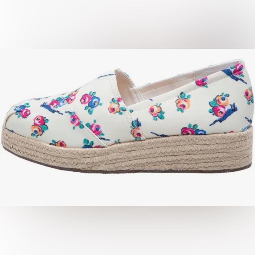 NWOB American Eagle By Payless Dixie Wedge Slip-On Espadrilles - Picture 2 of 7